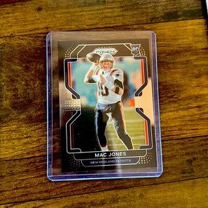 Mac Jones Prism Rookie Card